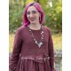 robe 55725 lin Maroon Ewa i Walla - 3