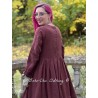 robe 55725 lin Maroon Ewa i Walla - 5