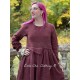 robe 55725 lin Maroon Ewa i Walla - 2