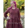 robe 55725 lin Maroon Ewa i Walla - 2