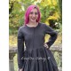 robe 55726 coton Vintage black Ewa i Walla - 4