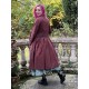 dress 55727 Maroon shirt cotton Ewa i Walla - 5