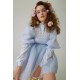 robe Puff Baby Pinstripe Selkie - 13