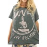 T-shirt Love Religion in Adore