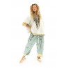 pantalon Alyce Dragon in Big Sky Magnolia Pearl - 14