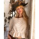 chemisier Anna Mariah in Moonlight Magnolia Pearl - 2