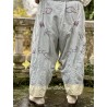 pantalon Alyce Dragon in Big Sky Magnolia Pearl - 9