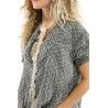 chemise Ines in Franz Magnolia Pearl - 16
