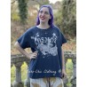 T-shirt Cosmos in Faded Boro Magnolia Pearl - 1