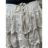 jupe Eyelet Angelique in Moonlight Magnolia Pearl - 30