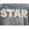jacket Star Applique Kimi Coat in Washed Indigo Magnolia Pearl - 29