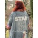 jacket Star Applique Kimi Coat in Washed Indigo Magnolia Pearl - 17