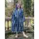 kimono 88129 coton Bleu imprimé carreaux Ewa i Walla - 1