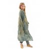 kimono Dragon Embroidered Daiji in Washed Indigo Magnolia Pearl - 19