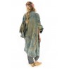 kimono Dragon Embroidered Daiji in Washed Indigo Magnolia Pearl - 20