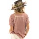 T-shirt Preston Joseph Star in Bisou Magnolia Pearl - 9