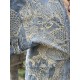 kimono Dragon Embroidered Daiji in Washed Indigo Magnolia Pearl - 31