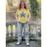 T-shirt Star Applique in Los Angeles