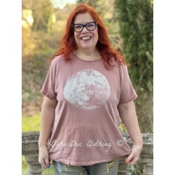T-shirt Moon in Bisou Magnolia Pearl - 1
