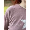 T-shirt Preston Joseph Star in Bisou Magnolia Pearl - 4