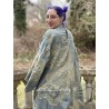 kimono Dragon Embroidered Daiji in Washed Indigo Magnolia Pearl - 18