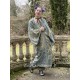 kimono Dragon Embroidered Daiji in Washed Indigo Magnolia Pearl - 12