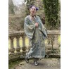 kimono Dragon Embroidered Daiji in Washed Indigo Magnolia Pearl - 12