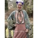kimono Dragon Embroidered Daiji in Washed Indigo Magnolia Pearl - 15