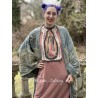 kimono Dragon Embroidered Daiji in Washed Indigo Magnolia Pearl - 15