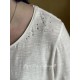 T-shirt Dylan in True Magnolia Pearl - 6