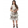 jupe 22144 coton Fleuri Ewa i Walla - 13
