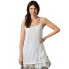 débardeur 33333 viscose naturelle Blanc Ewa i Walla - 5