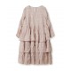 robe 55753 organdie patch Rose poudre Ewa i Walla - 20