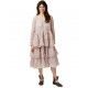 robe 55753 organdie patch Rose poudre Ewa i Walla - 17