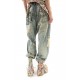 jean's Miner Denims in Calico Magnolia Pearl - 13