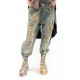jean's Miner Denims in Calico Magnolia Pearl - 12