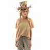 T-shirt Star Applique in Chamuel Magnolia Pearl - 9