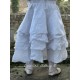 skirt / petticoat 22153 Light blue hard voile Ewa i Walla - 8