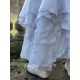 skirt / petticoat 22153 Light blue hard voile Ewa i Walla - 9