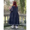 robe 55753 organdie patch Noir Ewa i Walla - 5