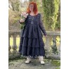 robe 55753 organdie patch Noir Ewa i Walla - 2