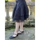 jupe 22150 organdie patch Noir Ewa i Walla - 2