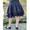 jupe 22150 organdie patch Noir Ewa i Walla - 3