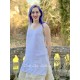 débardeur 33333 viscose naturelle Blanc Ewa i Walla - 2