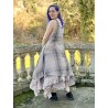 robe 55756 voile de coton à carreaux Ewa i Walla - 6