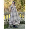 robe 55756 voile de coton à carreaux Ewa i Walla - 1