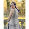 robe 55756 voile de coton à carreaux Ewa i Walla - 7