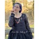 robe 55753 organdie patch Noir Ewa i Walla - 10