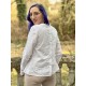 blouse 44826 White cotton Ewa i Walla - 3