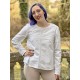 blouse 44826 White cotton Ewa i Walla - 2